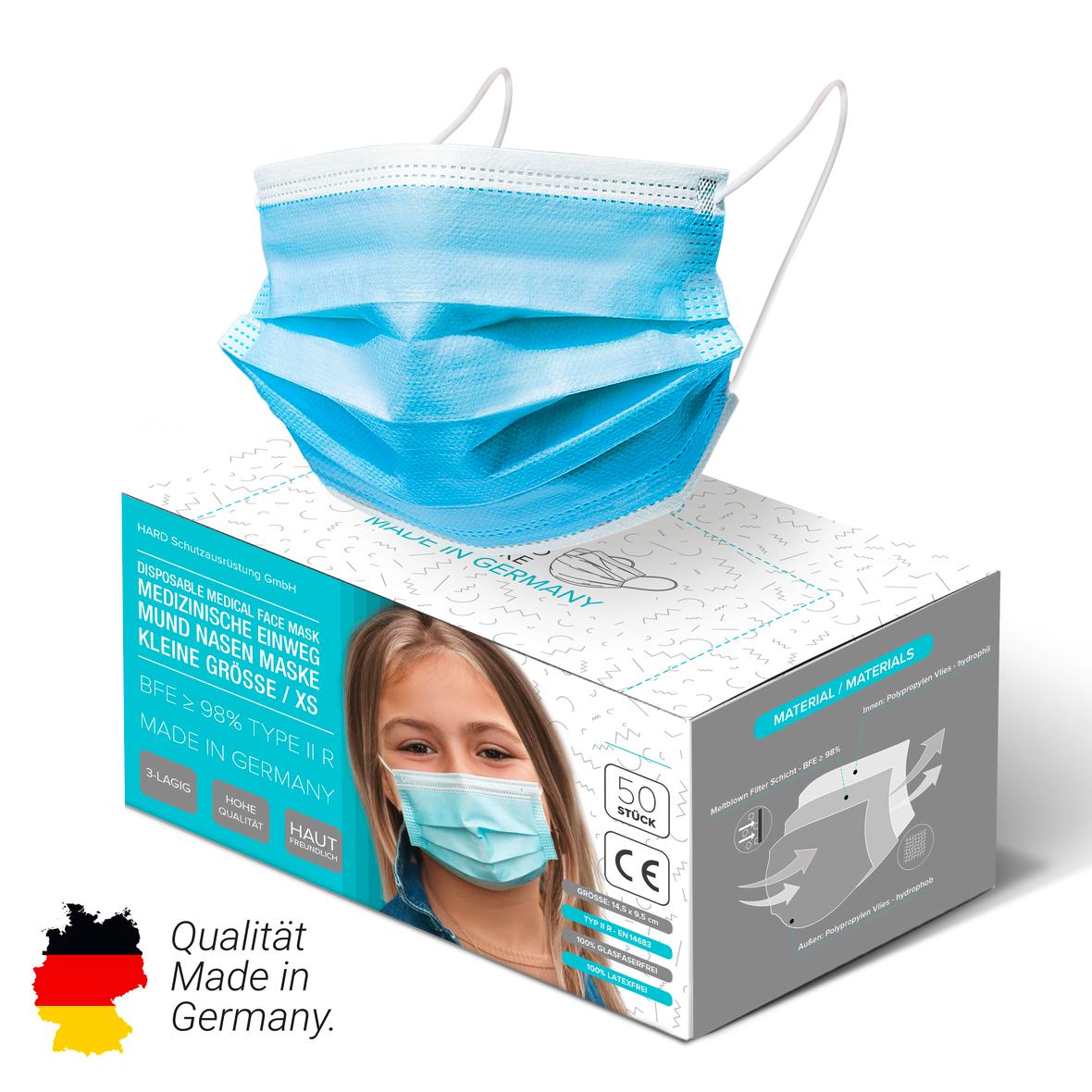 Kinder Maske mit Atemventil & 10 Filters Pads Children Mouth Cover Reusable DE 