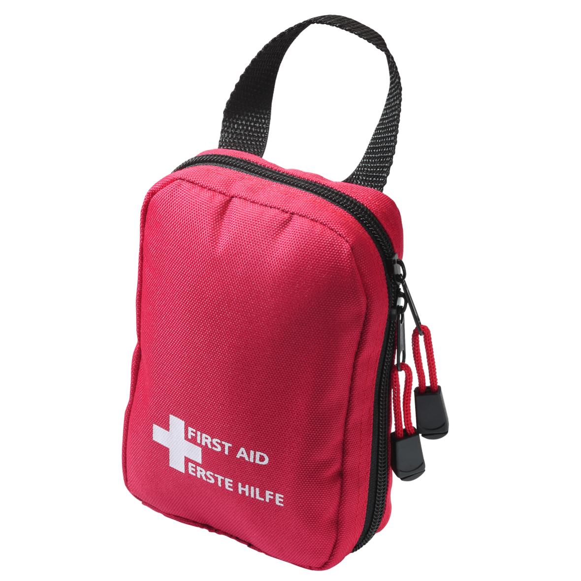 Notfall-Set Bag, klein, rot/schwarz-08513421-00000