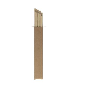 Pack of 10 paper straws "Nature"