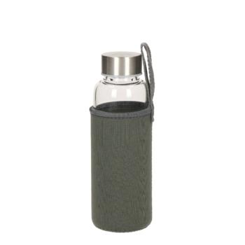 Glass bottle with sleeve "Ocean" 0,36 l