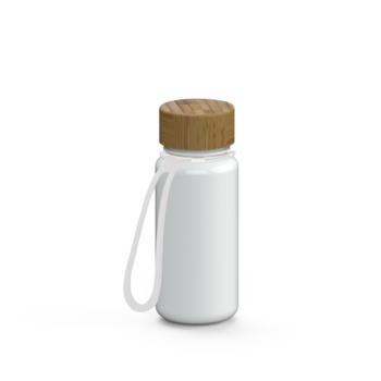 Drink bottle "Natural" clear-transparent incl. strap, 0.4 l