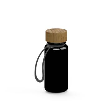 Drink bottle "Natural" clear-transparent incl. strap, 0.4 l
