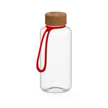 Trinkflasche "Natural", 1,0 l, inkl. Strap