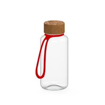Drink bottle "Natural" clear-transparent incl. strap, 0.7 l
