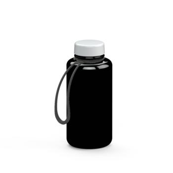 Drink bottle "Refresh" clear-transparent incl. strap, 0.7 l