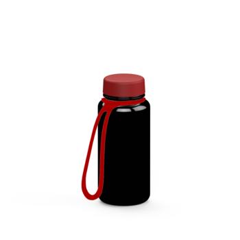 Drink bottle "Refresh" clear-transparent incl. strap, 0.4 l