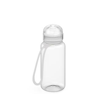 Drink bottle "Sports" clear-transparent incl. strap 0.4 l