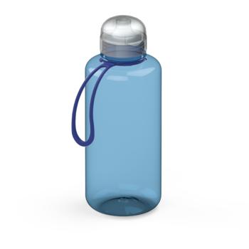 Drink bottle "Sports" clear-transparent incl. strap 1.0 l