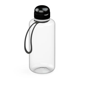 Drink bottle "Sports" clear-transparent incl. strap 1.0 l