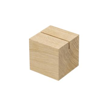 Wooden menu holder "Cube"