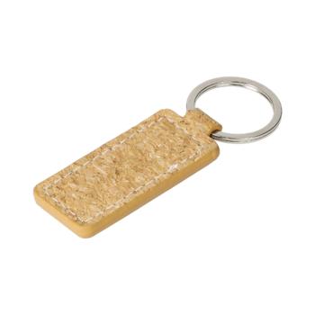 Key ring "Cork", rectangular