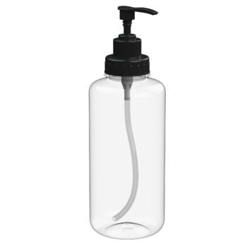Soap dispenser "Basic" 1.0 l, clear/transparent