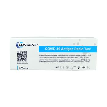 COVID-19 Antigen Rapid Test, Self-Test (Nose), Set of 5