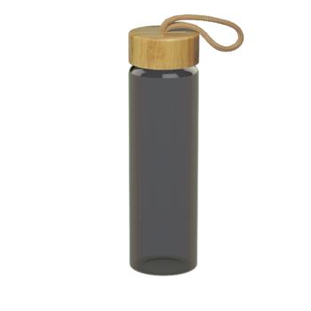 Glass bottle "Bamboo", 0.65 l, colour