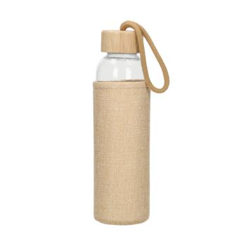 Glass bottle with cover "Natural", 0.50 l