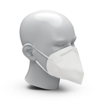 Respiratory Mask "Multi” FFP2 NR, set of 10, black