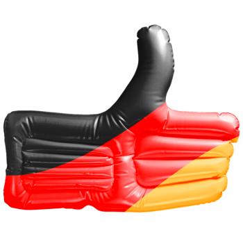 Inflatable thumb "Germany"