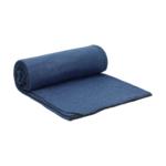 Fleecová deka "Basic", 150x120 cm, Modrá