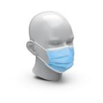 Lékařská obličejová maska "OP" sada 50 ks, Modrá