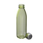 Skleněná láhev "Colare", 0,60l, Transparentní zelená