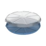 Pizzabox "ToGo", příjemná modrá/Transparentní