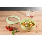 Food-Bowl "ToGo", 1,0 l, společenská zelená/Transparentní