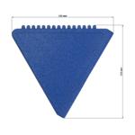 Autoškrabka "Trojúhelník", Standardní modrá PP