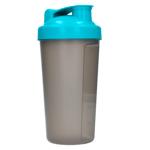 Shaker "Protein", 0,6 l, Citrónová/Transparentní