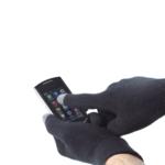 Smartphone rukavice "Touch", Černá / Šedá