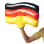 Nafukovací mávající vlajka "Německo", Německé barvy