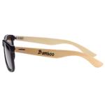 Sluneční brýle "Bamboo", Černá / Hnědá