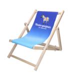 Plážová židle "Piccola", Přírodní/Bílá