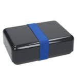 Eco-obědový box "Match", Lískový oříšek/Černá