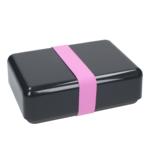 Eco-obědový box "Match", Břidlicová/Černá